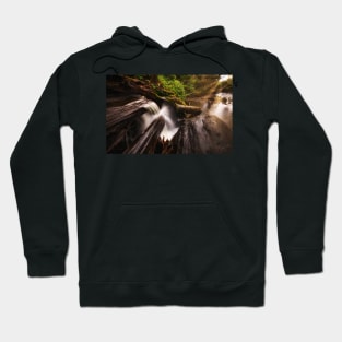 Secret Waterfall in the Forest Hoodie